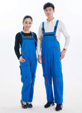 Men's Multi-Pocket Work Bib Overalls for Tough Working Conditions