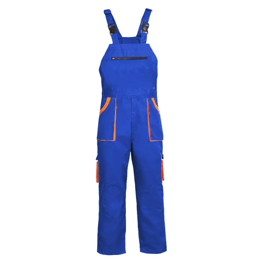 Men's Multi-Pocket Work Bib Overalls for Tough Working Conditions