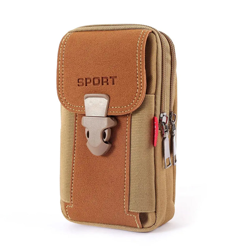 Men's Multifunctional Phone Belt Pouch