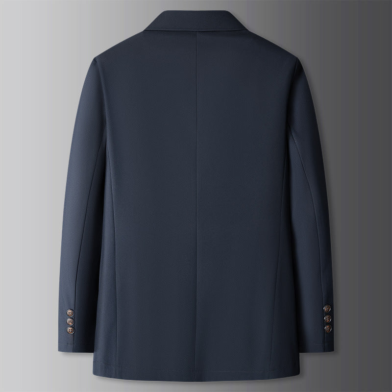 Men's Notched Lapel Dress Coat