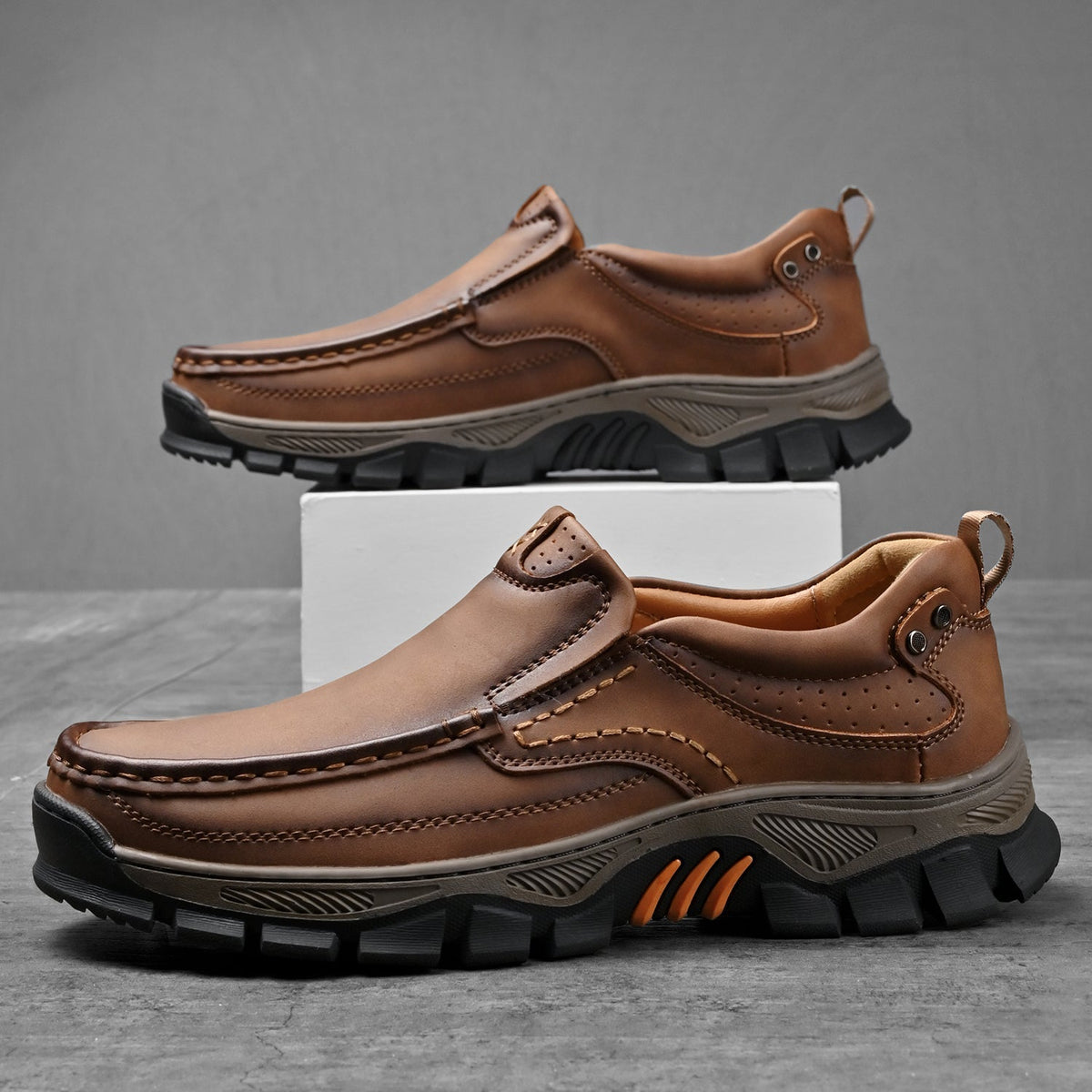 Men's Orthopedic Transitional Shoes with Comfortable Soles