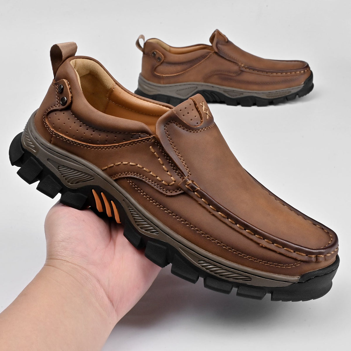 Men's Orthopedic Transitional Shoes with Comfortable Soles