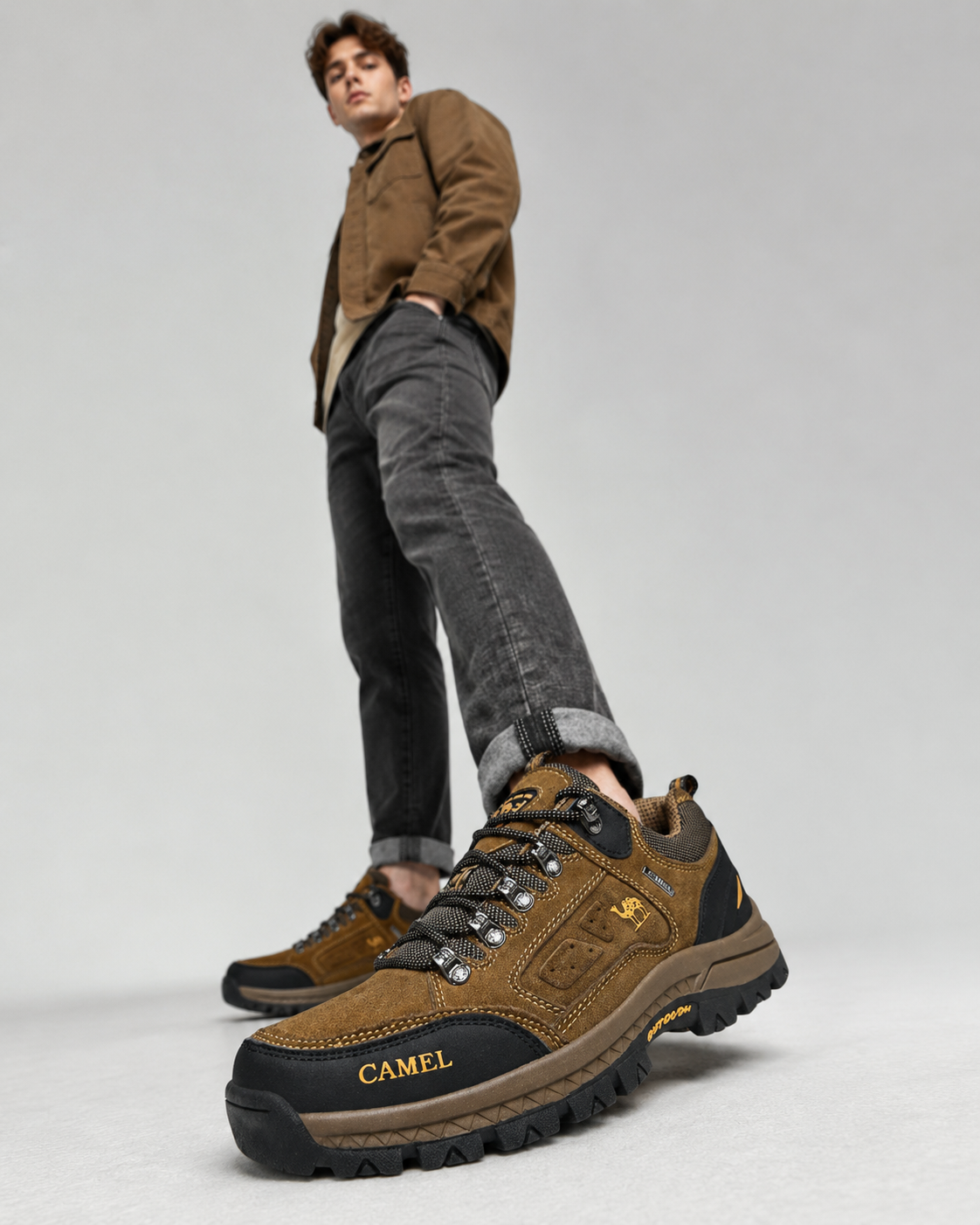 Men's Outdoor Shoes - Stable and Supportive
