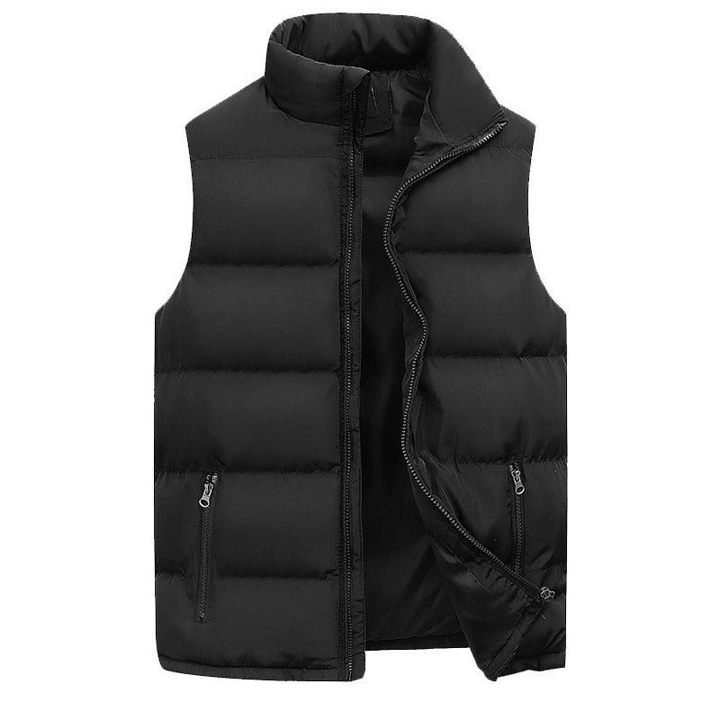 Men's Padded Sleeveless Puffer Jacket