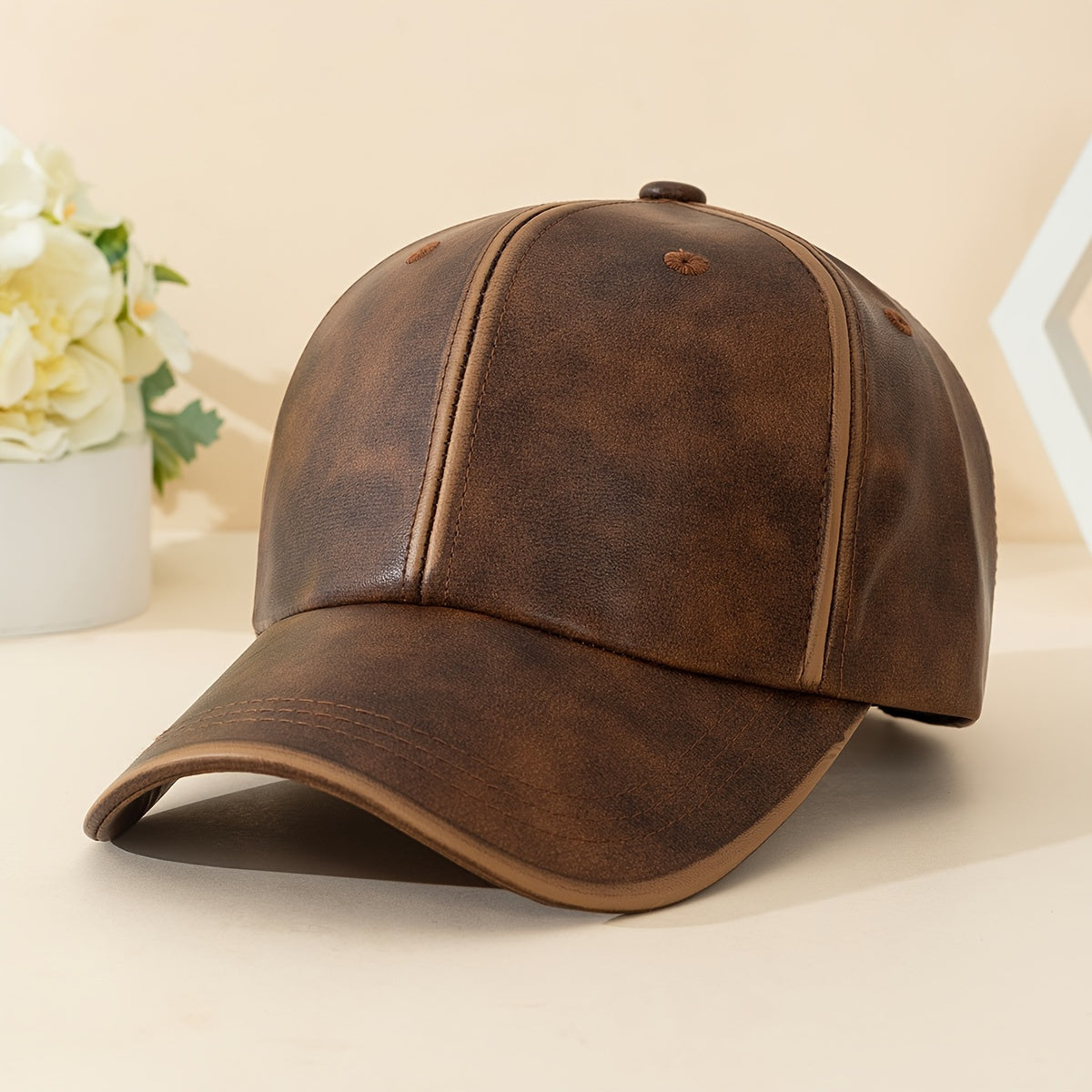 Men's Premium Leather Hat