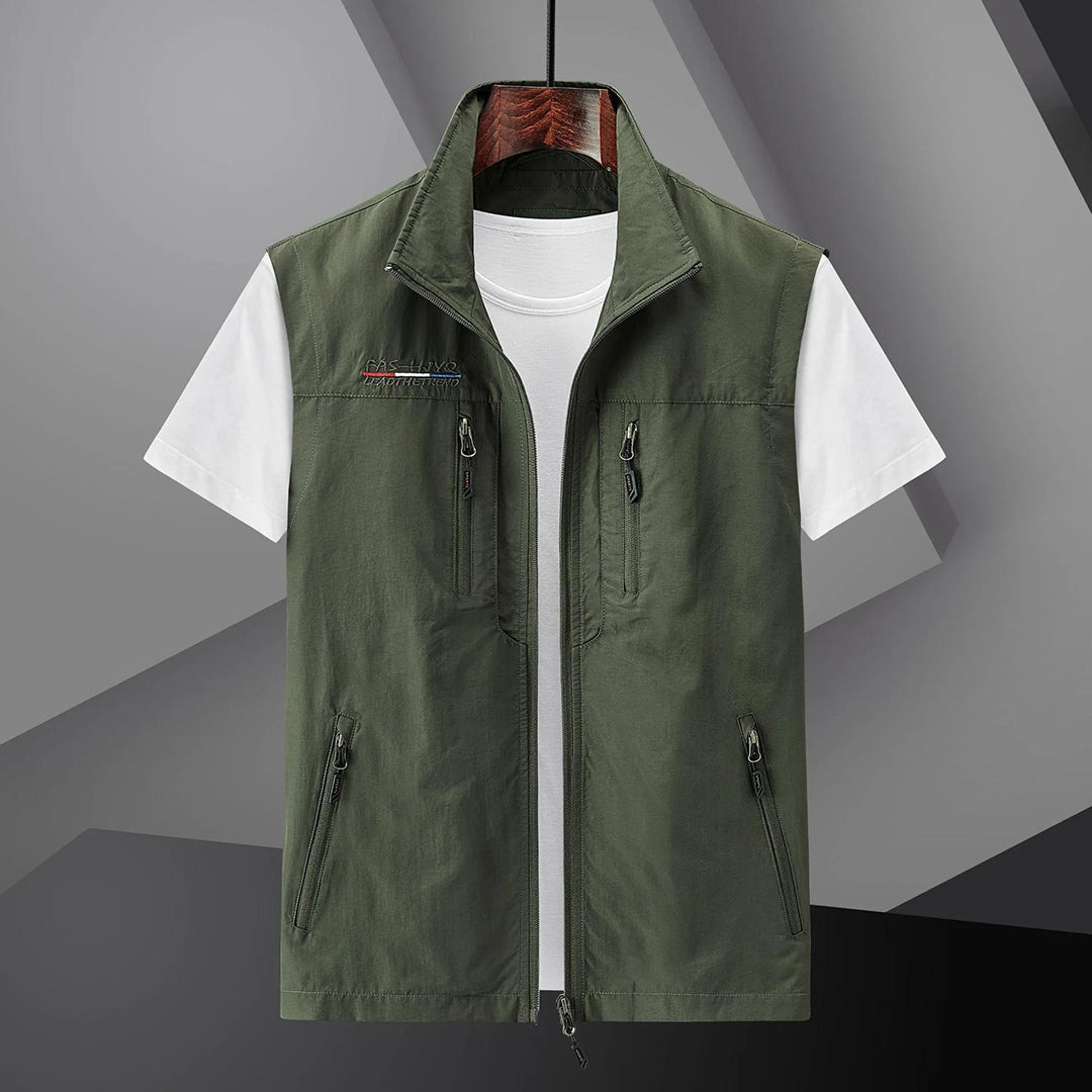 Men's Quick-Drying Multi-Pocket Vest