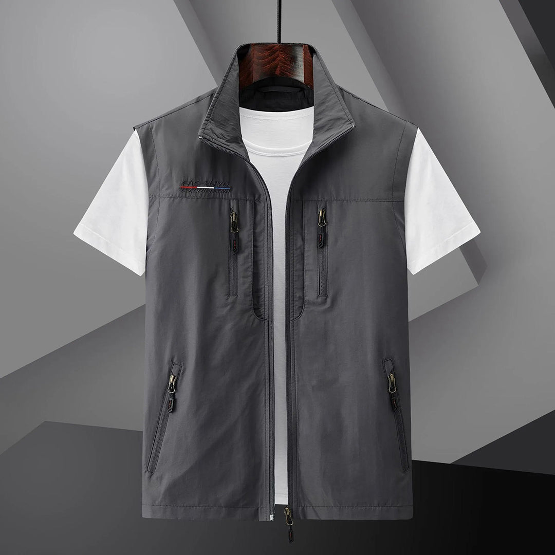 Men's Quick-Drying Multi-Pocket Vest