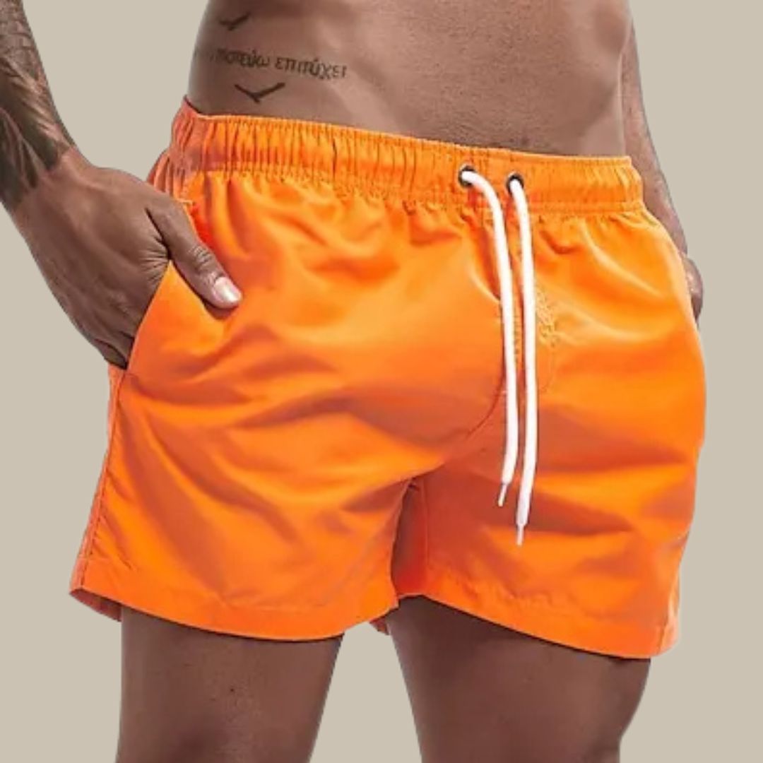 Men's Quick-Drying Swim Shorts - Style & Comfort