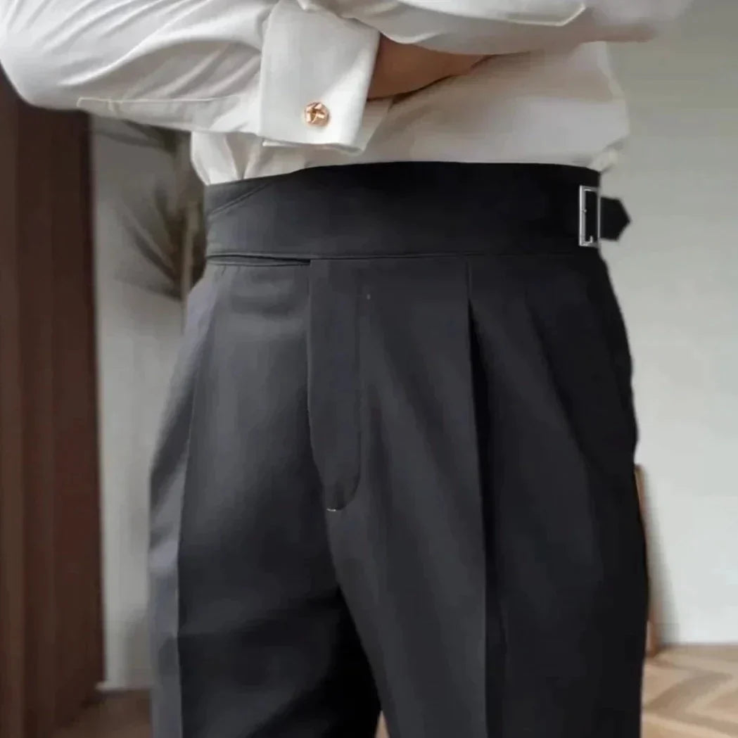 Men's Retro Elegant Gurkha Trousers