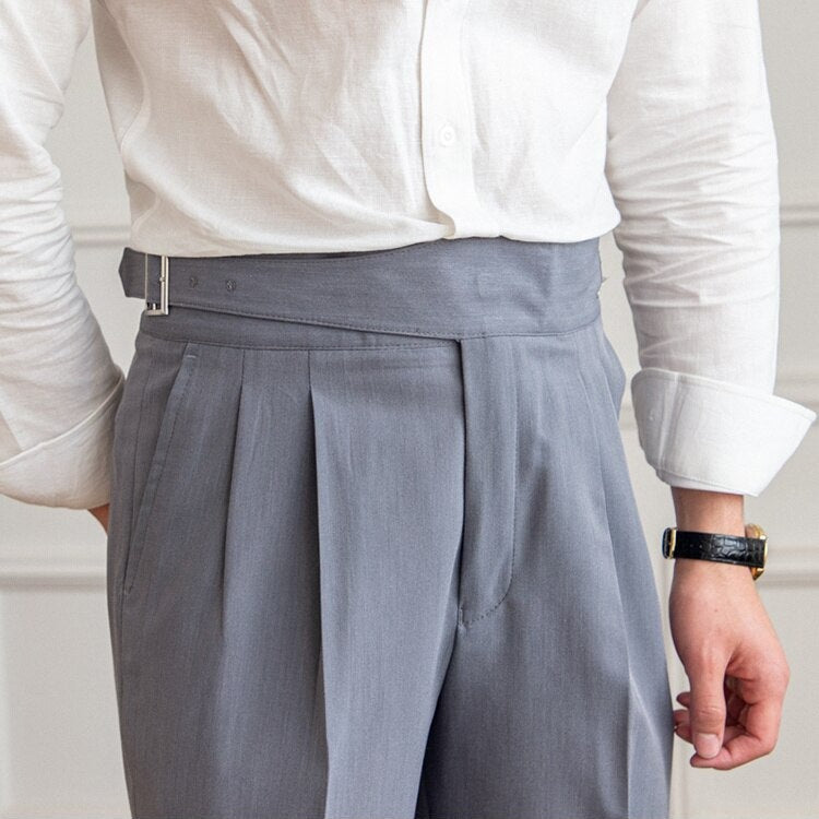 Men's Retro Elegant Gurkha Trousers