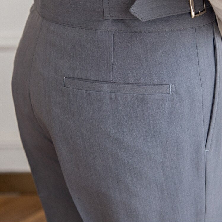 Men's Retro Elegant Gurkha Trousers