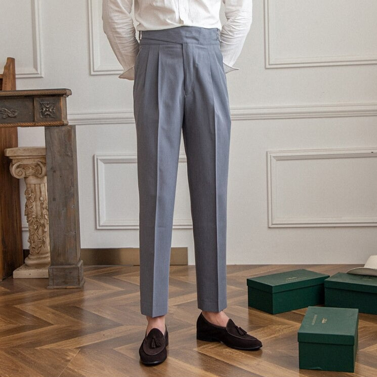 Men's Retro Elegant Gurkha Trousers
