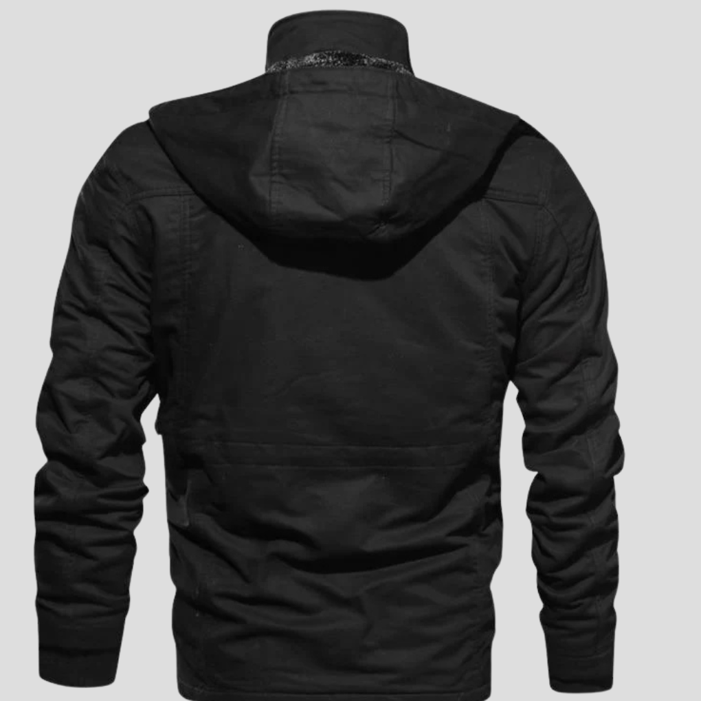 Men's Rugged Jacket – Reliable Layer for Cold and Windy Days