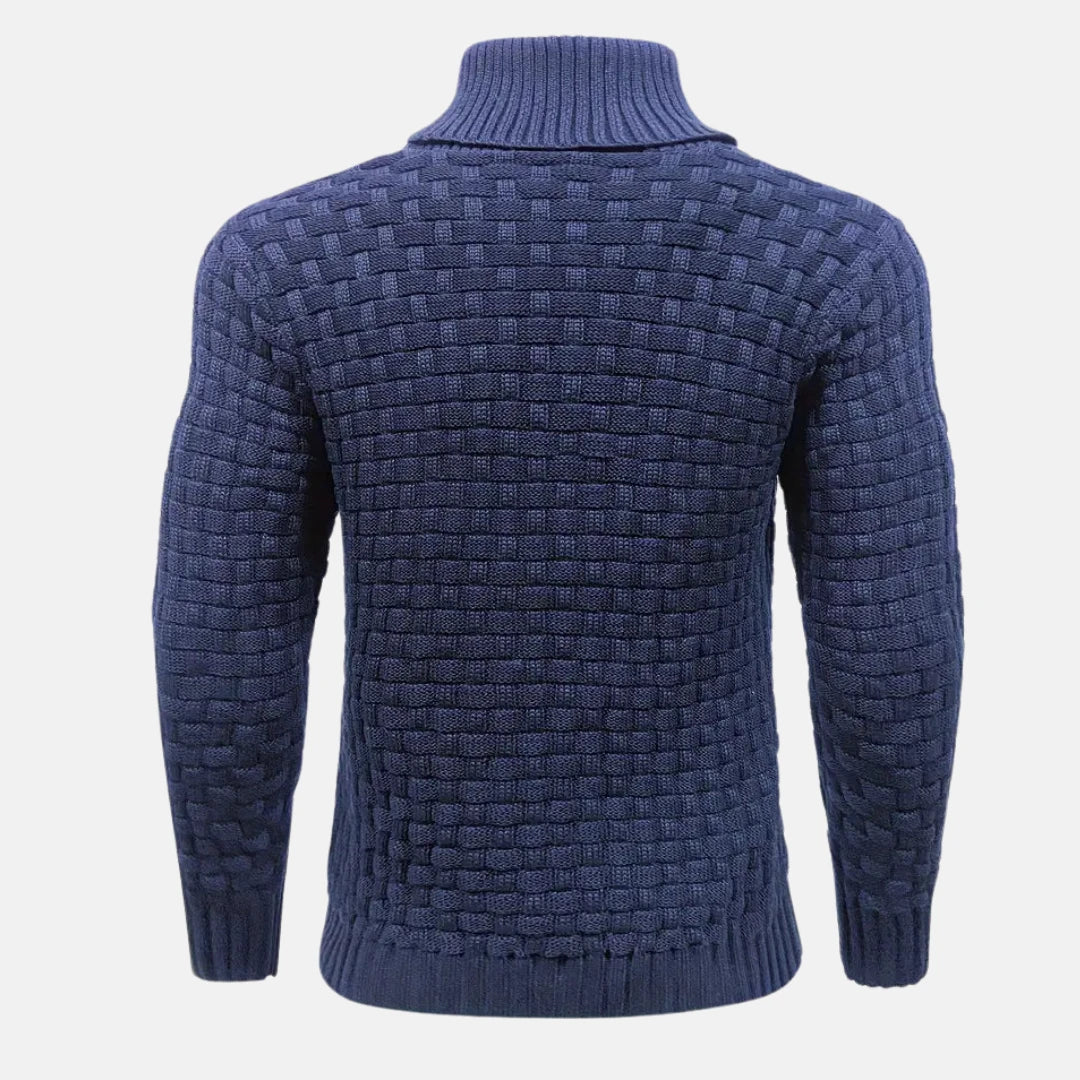 Men's Shawl Collar Sweater
