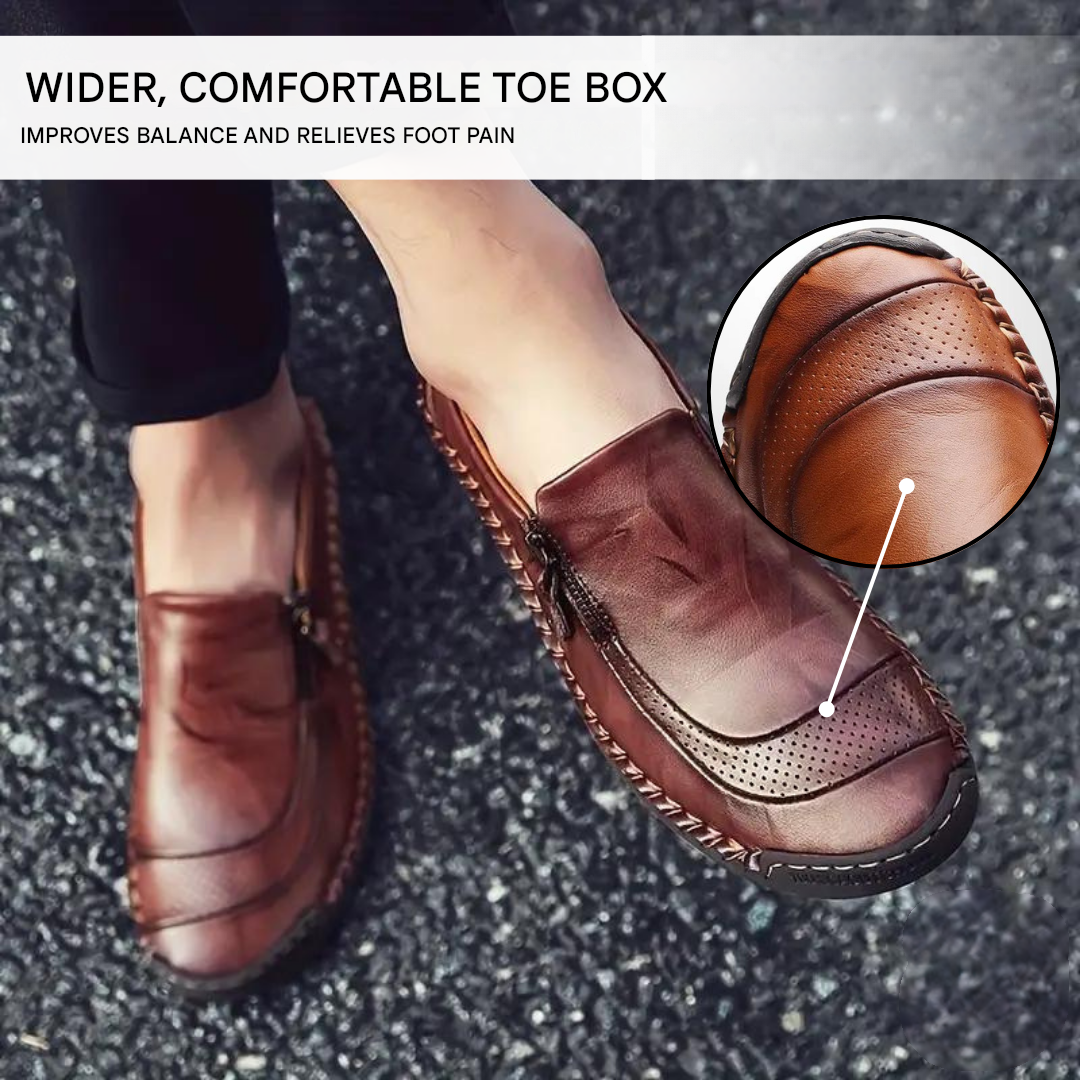 Men's Shoes with Zipper
