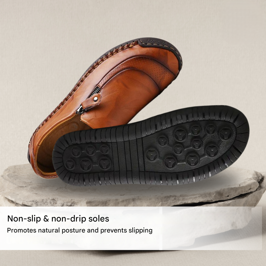 Men's Shoes with Zipper
