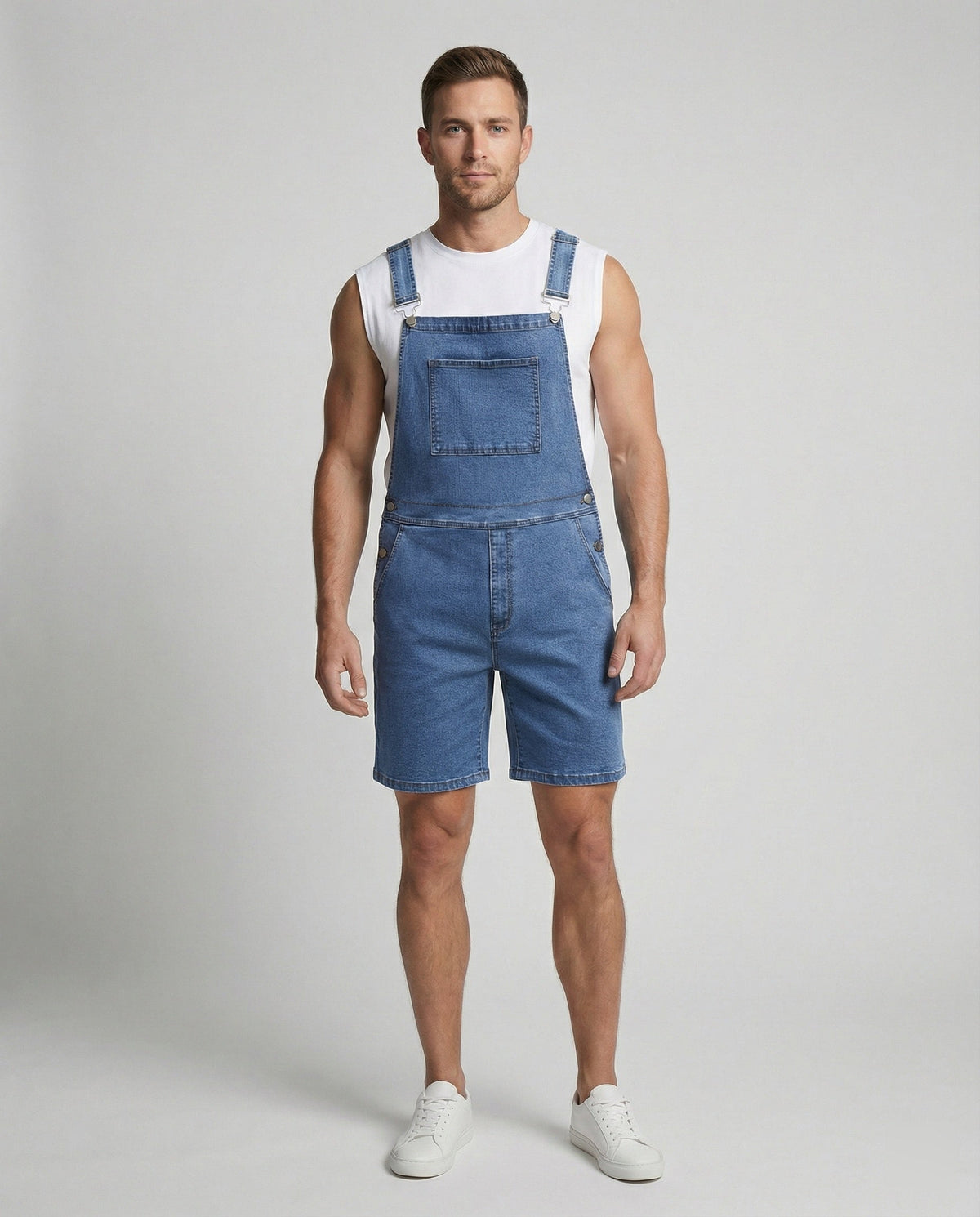 Men's Shortalls with Pockets