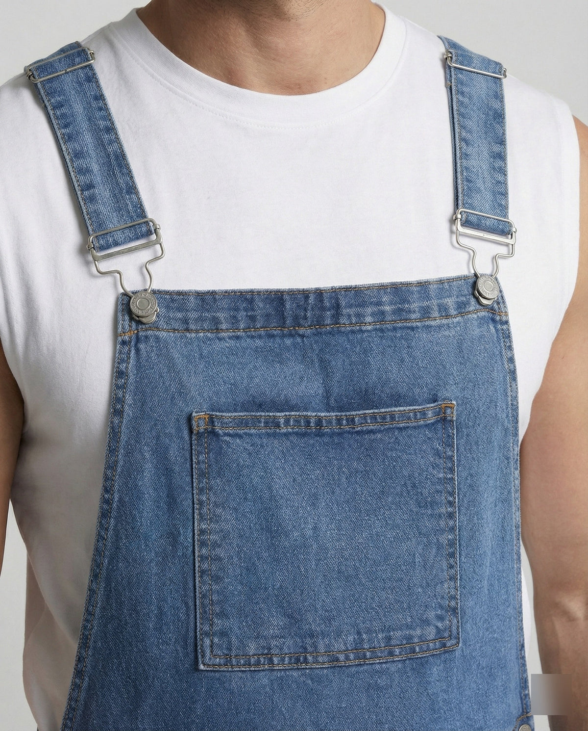 Men's Shortalls with Pockets