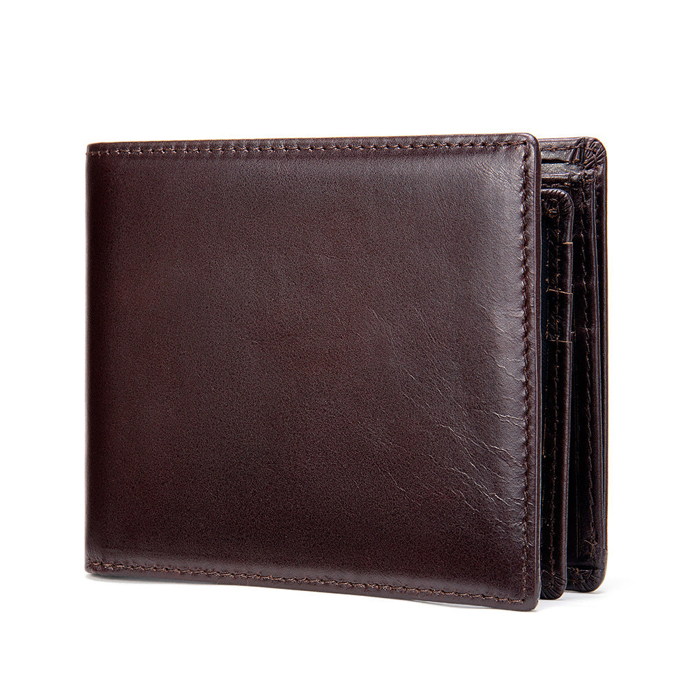 Men's Slim Bifold RFID Wallet