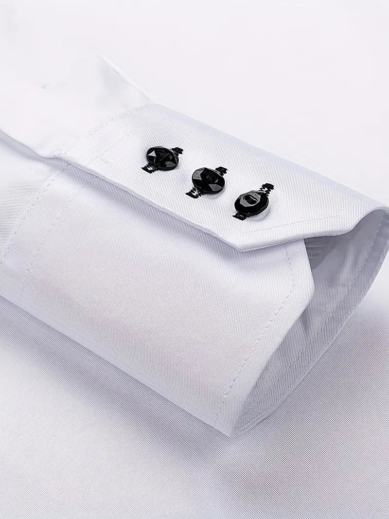 Men's Slim Fit Button-Down Shirt