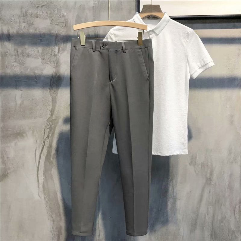 Men's Slim Fit Formal Trousers