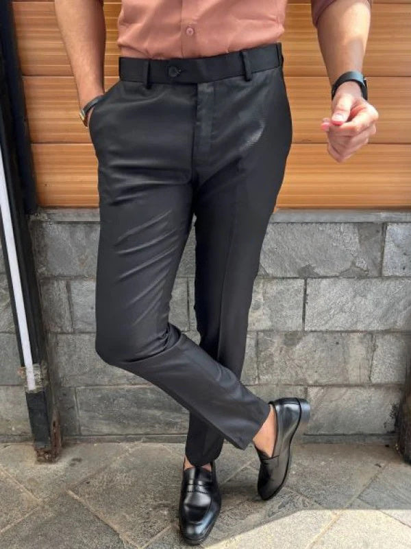 Men's Slim Fit Formal Trousers