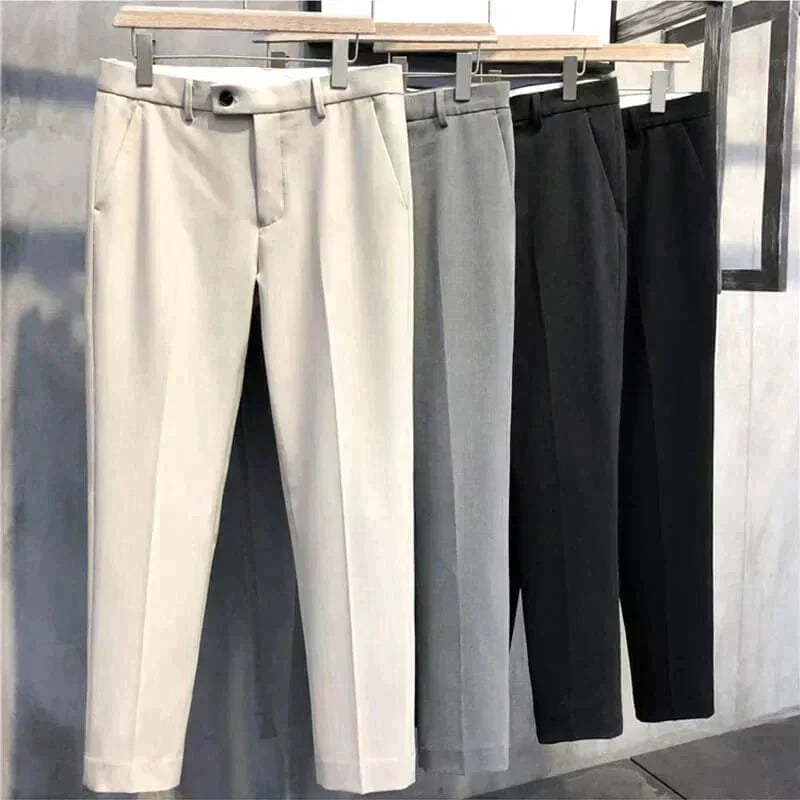 Men's Slim Fit Formal Trousers