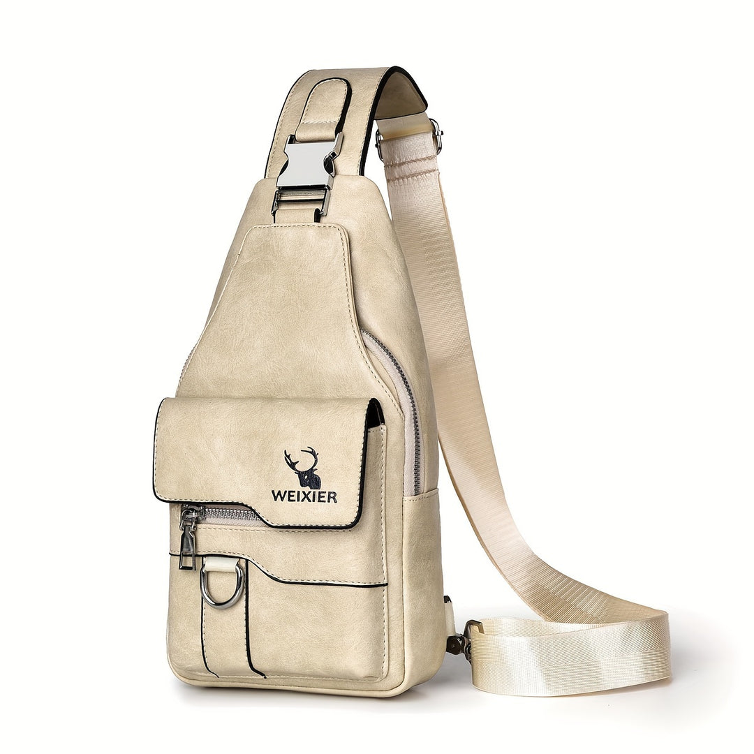 Men's Sling Bag | Wear-Resistant & Lightweight | Large Capacity
