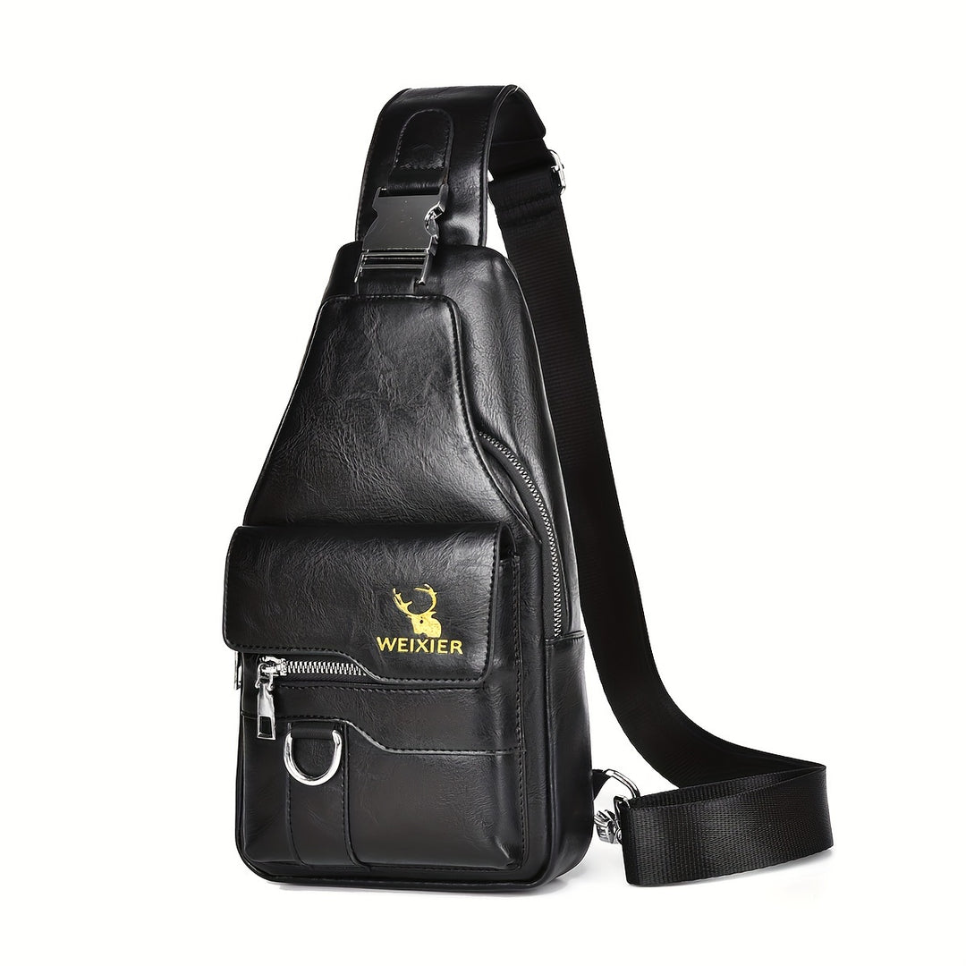 Men's Sling Bag | Wear-Resistant & Lightweight | Large Capacity