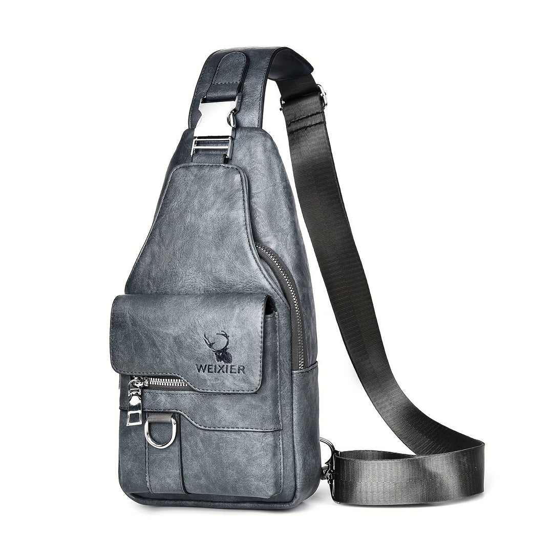 Men's Sling Bag | Wear-Resistant & Lightweight | Large Capacity