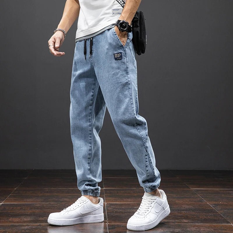 Men's Stretch Elastic Waistband Jogger Pants