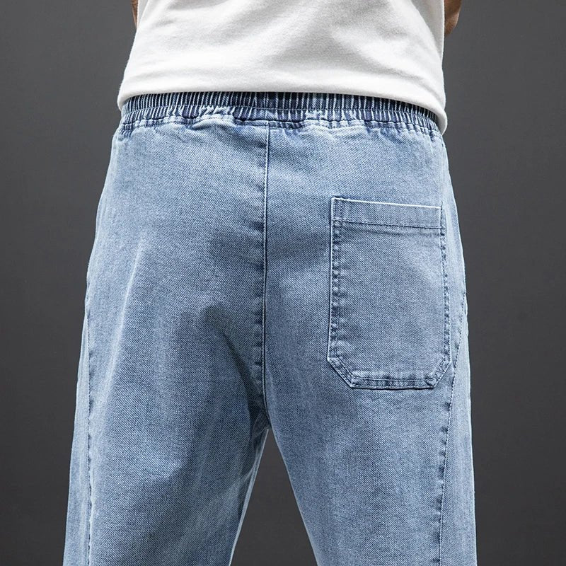 Men's Stretch Elastic Waistband Jogger Pants