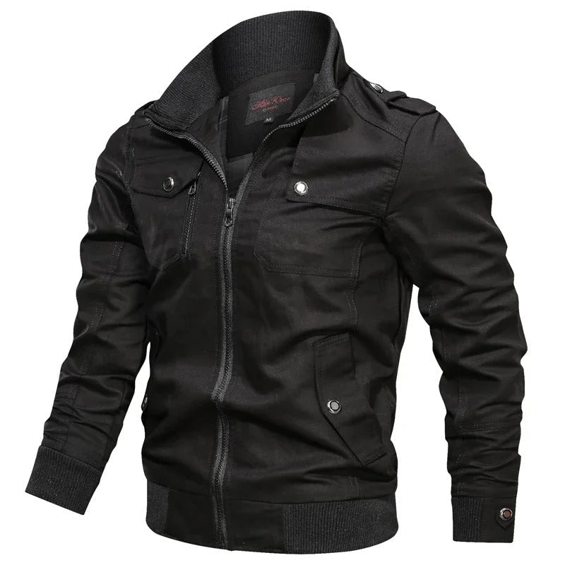 Men's Summer Jacket - Rugged Motorcycle Style | Various Colors