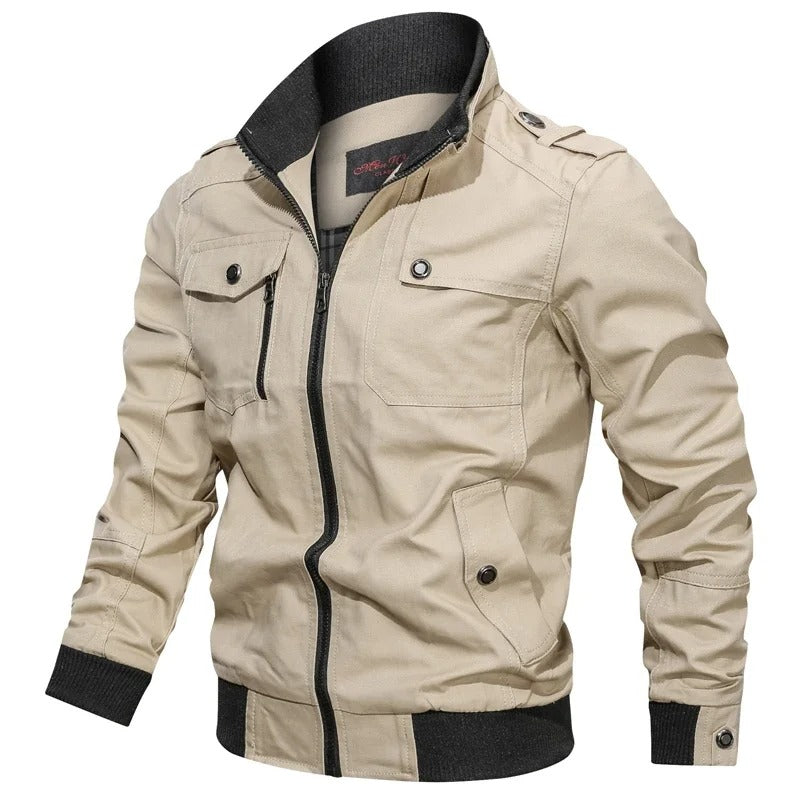 Men's Summer Jacket - Rugged Motorcycle Style | Various Colors