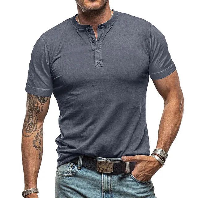 Men's Summer T-Shirt - Available in Various Colors