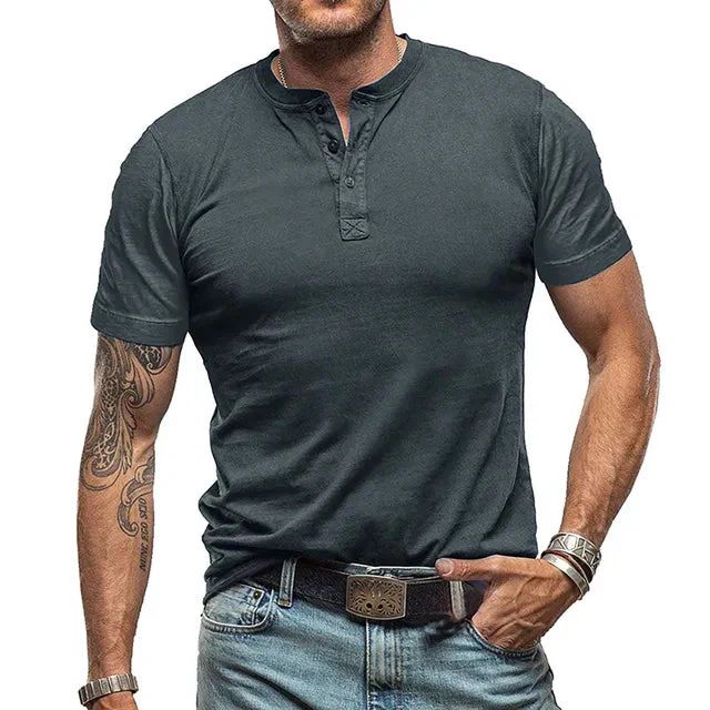 Men's Summer T-Shirt - Available in Various Colors