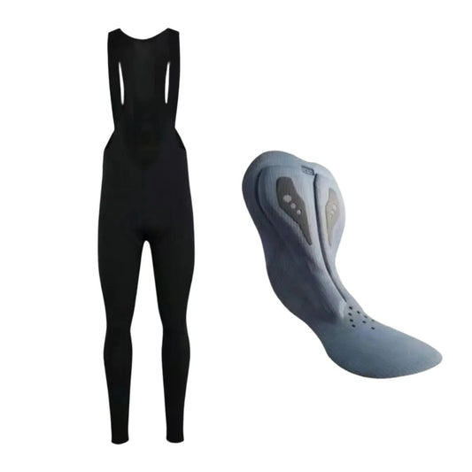 Men's Thermal Cycling Bib Tights with Padded Seat Cushion