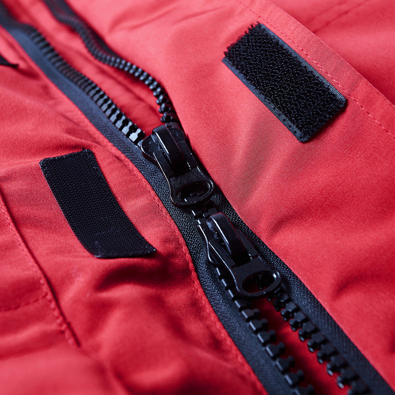 Men's Thermal Parka with Removable Hood