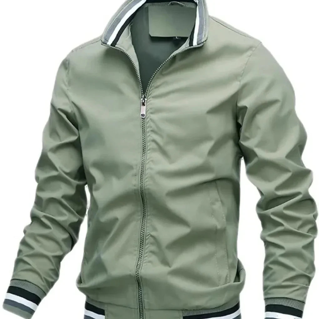 Men's Transitional Jacket with Collar