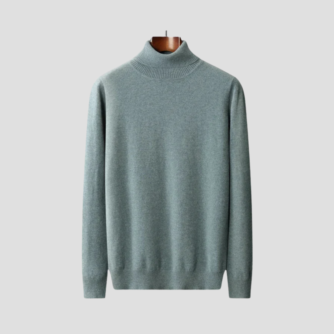 Men's Turtleneck Sweater - Elegant & Comfortable