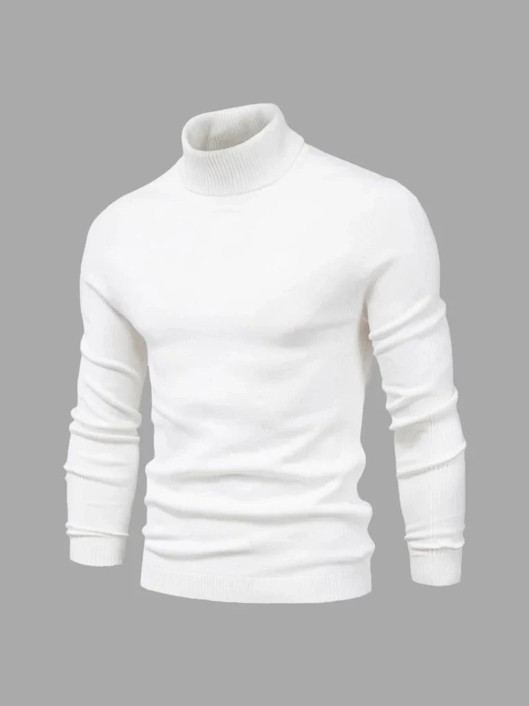 Men's Turtleneck Sweater – Warm and Stylish for Cold Days