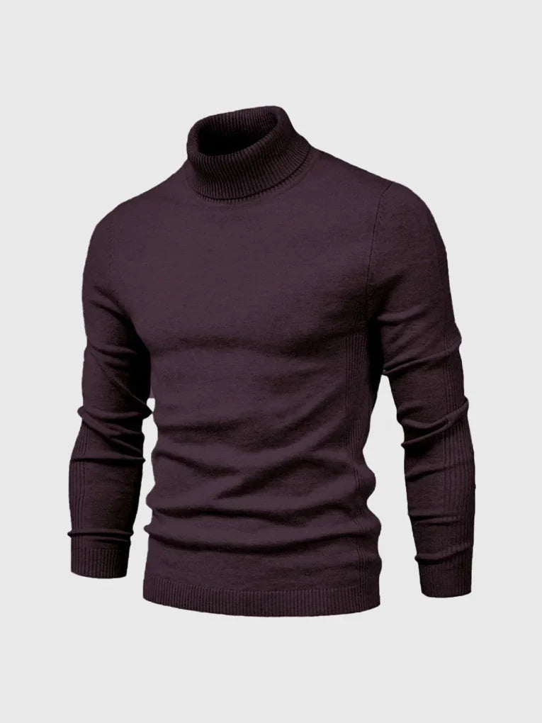 Men's Turtleneck Sweater – Warm and Stylish for Cold Days