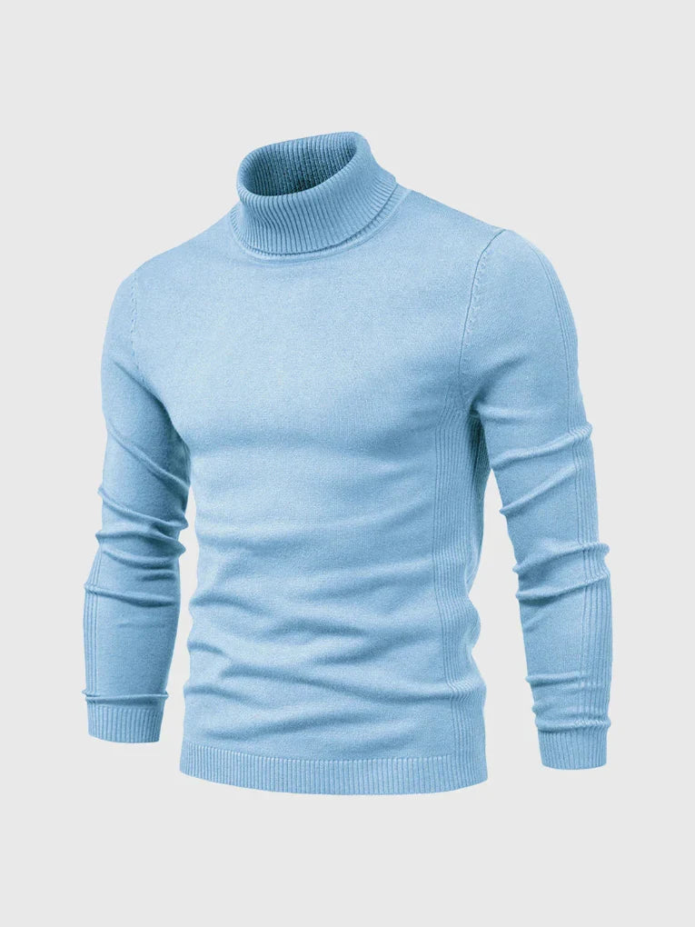 Men's Turtleneck Sweater – Warm and Stylish for Cold Days