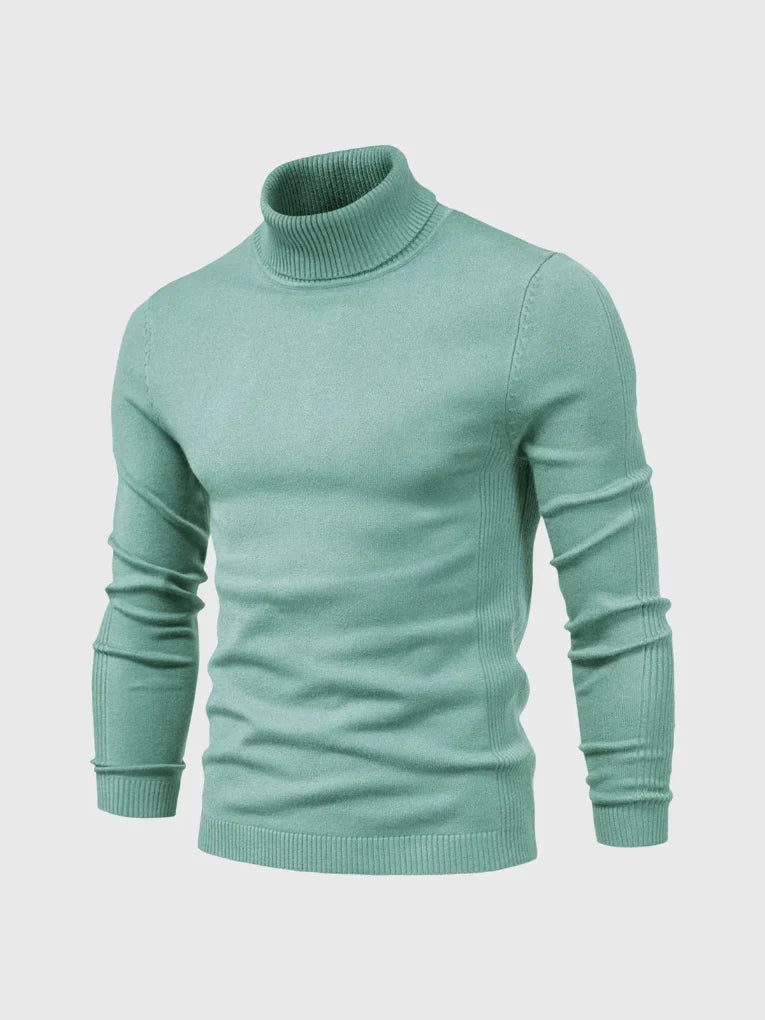 Men's Turtleneck Sweater – Warm and Stylish for Cold Days