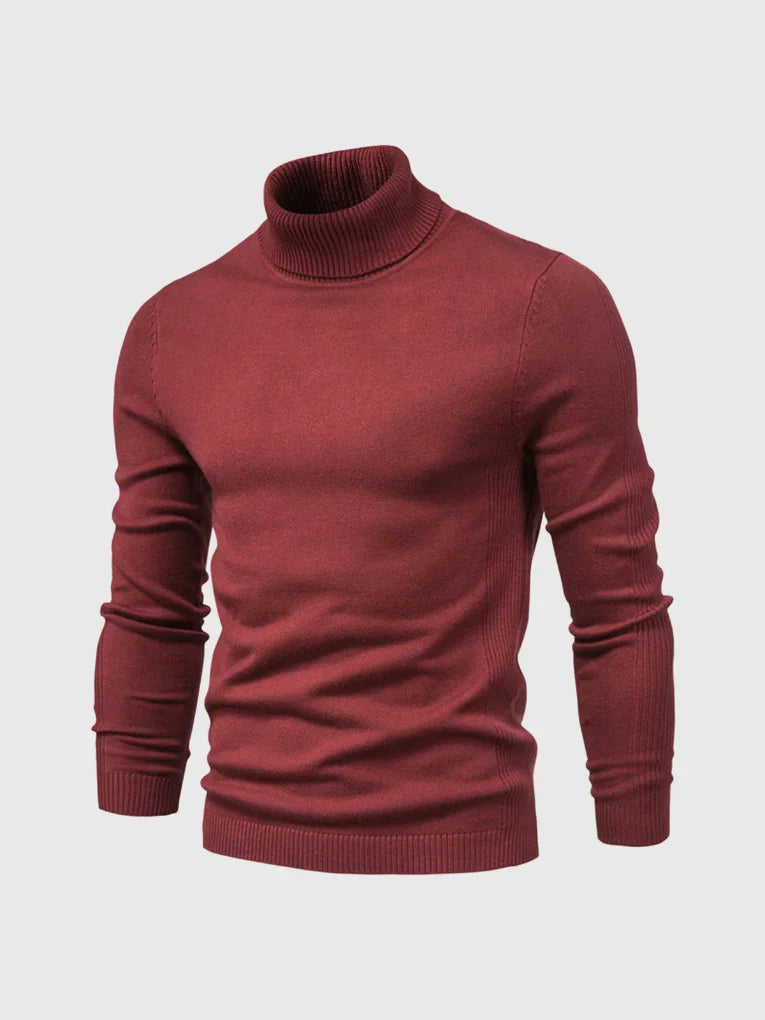 Men's Turtleneck Sweater – Warm and Stylish for Cold Days