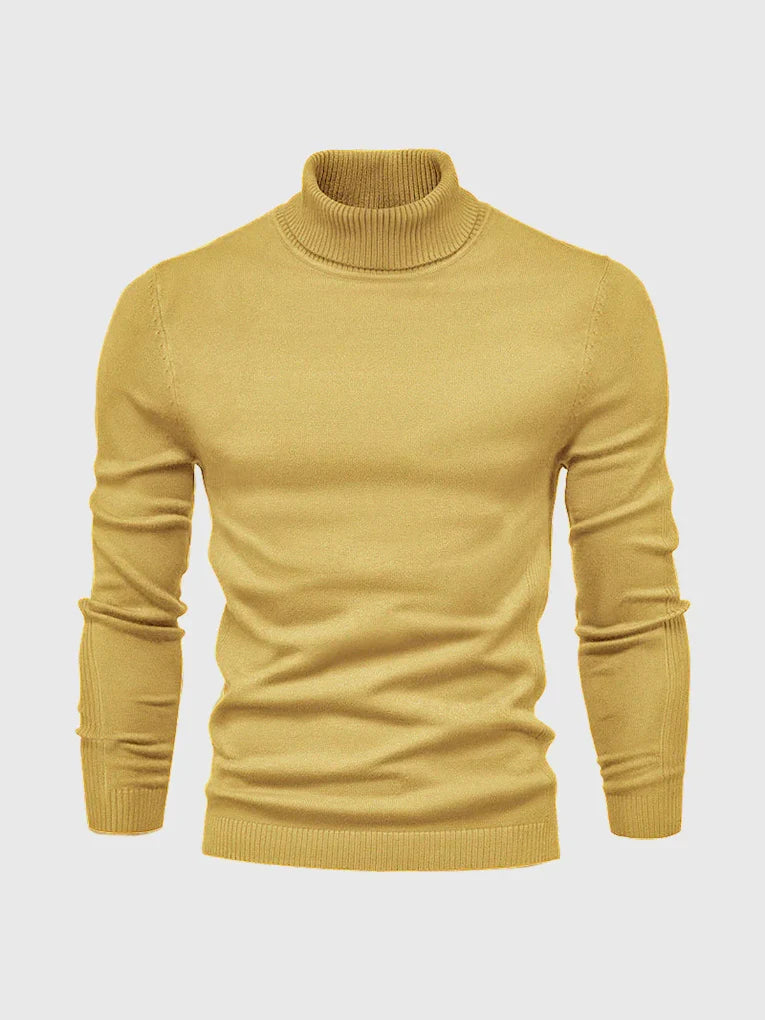 Men's Turtleneck Sweater – Warm and Stylish for Cold Days