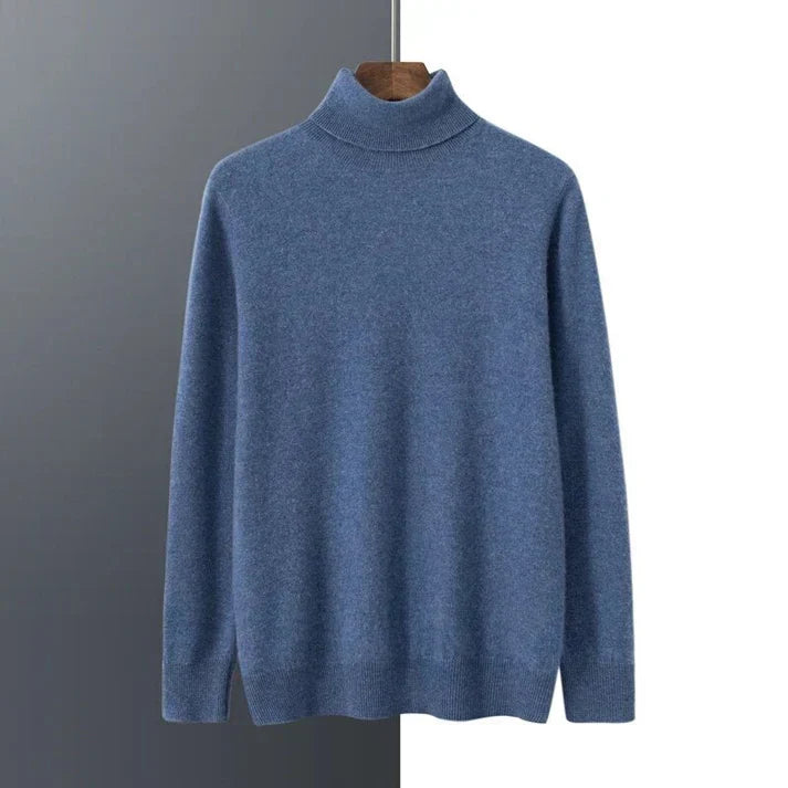 Men's Turtleneck Sweater - Winter