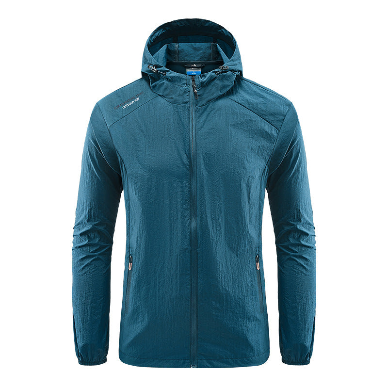 Men's Ultralight Windproof and Sun-Proof Hooded Summer Jacket