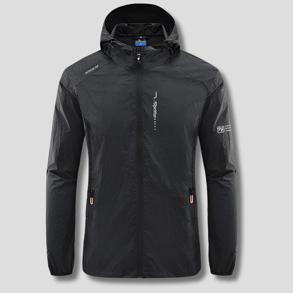 Men's Ultralight Windproof and Sun-Proof Hooded Summer Jacket