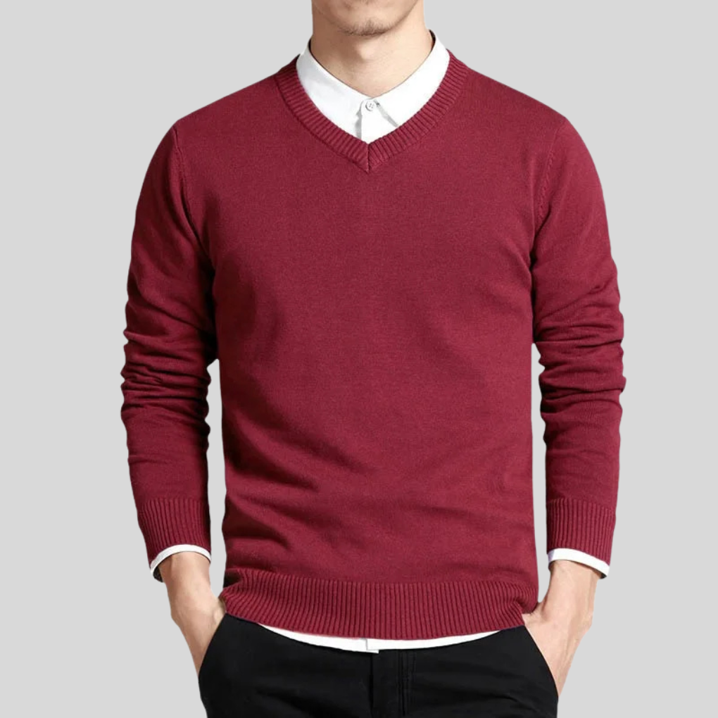 Men's V-Neck Sweater